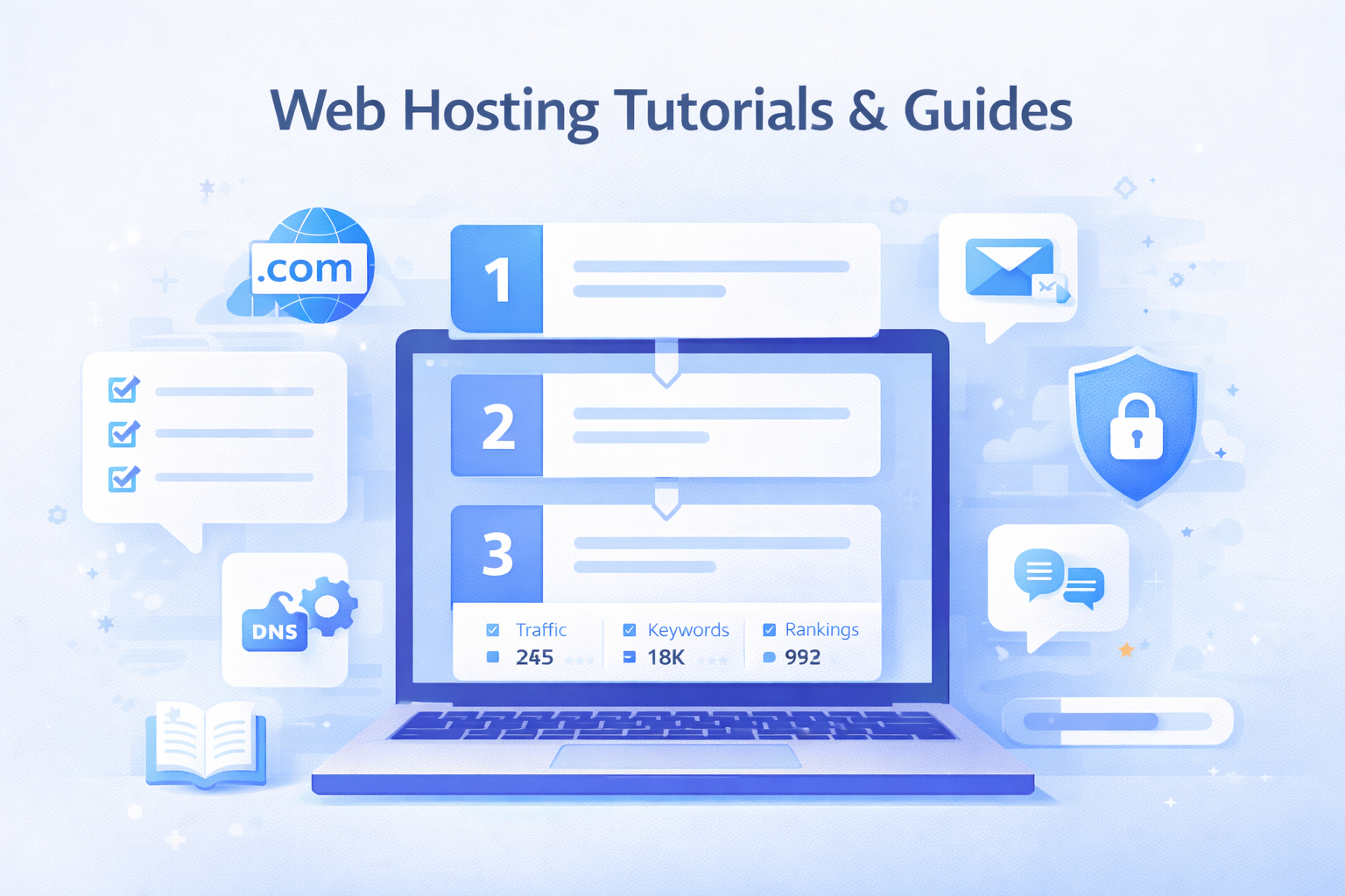 Hosting & Domain Tutorials | Beginner Guides